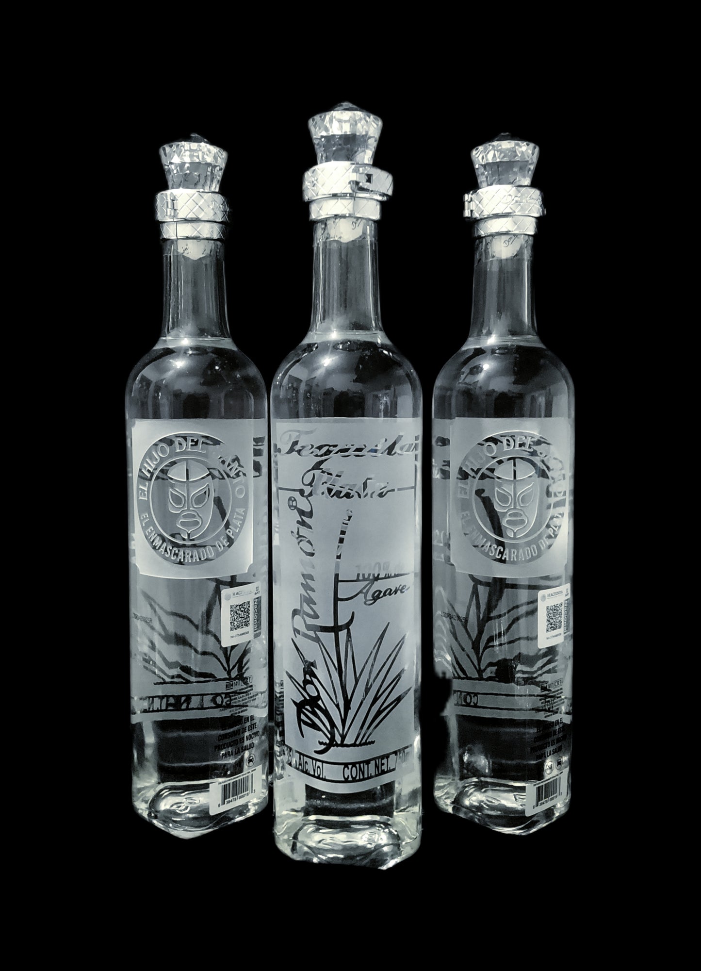 BOTELLA ARTESANAL PLATA HDS DON RAMON