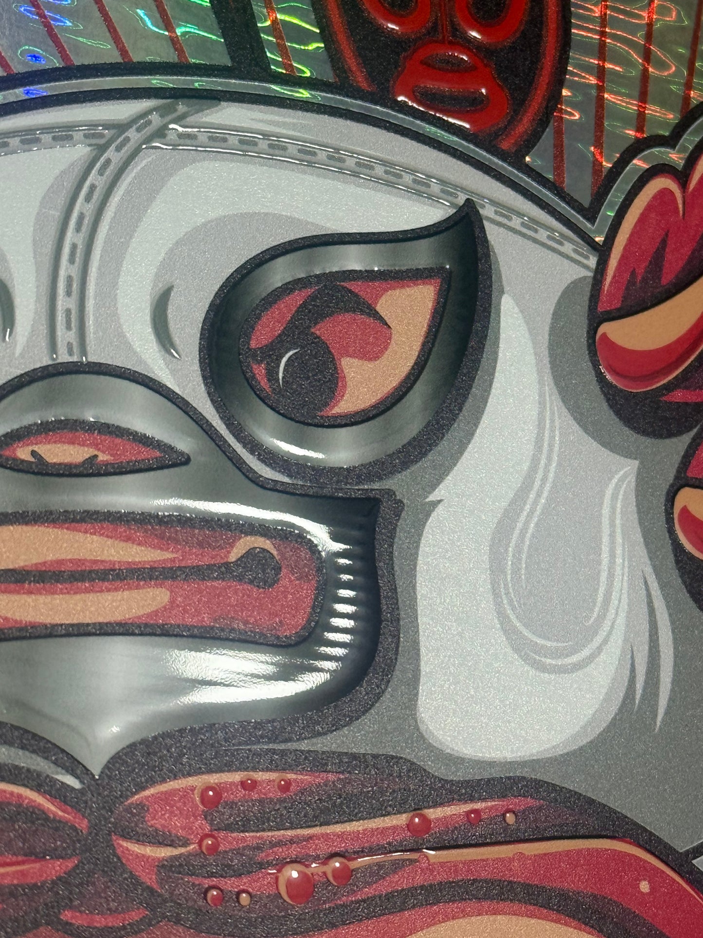 Litografía Edición Especial Santo Ajolote