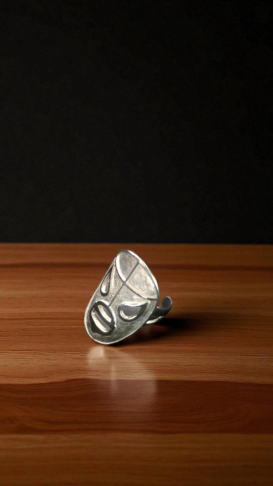 Máscara de Plata El Santo anillo ajustable