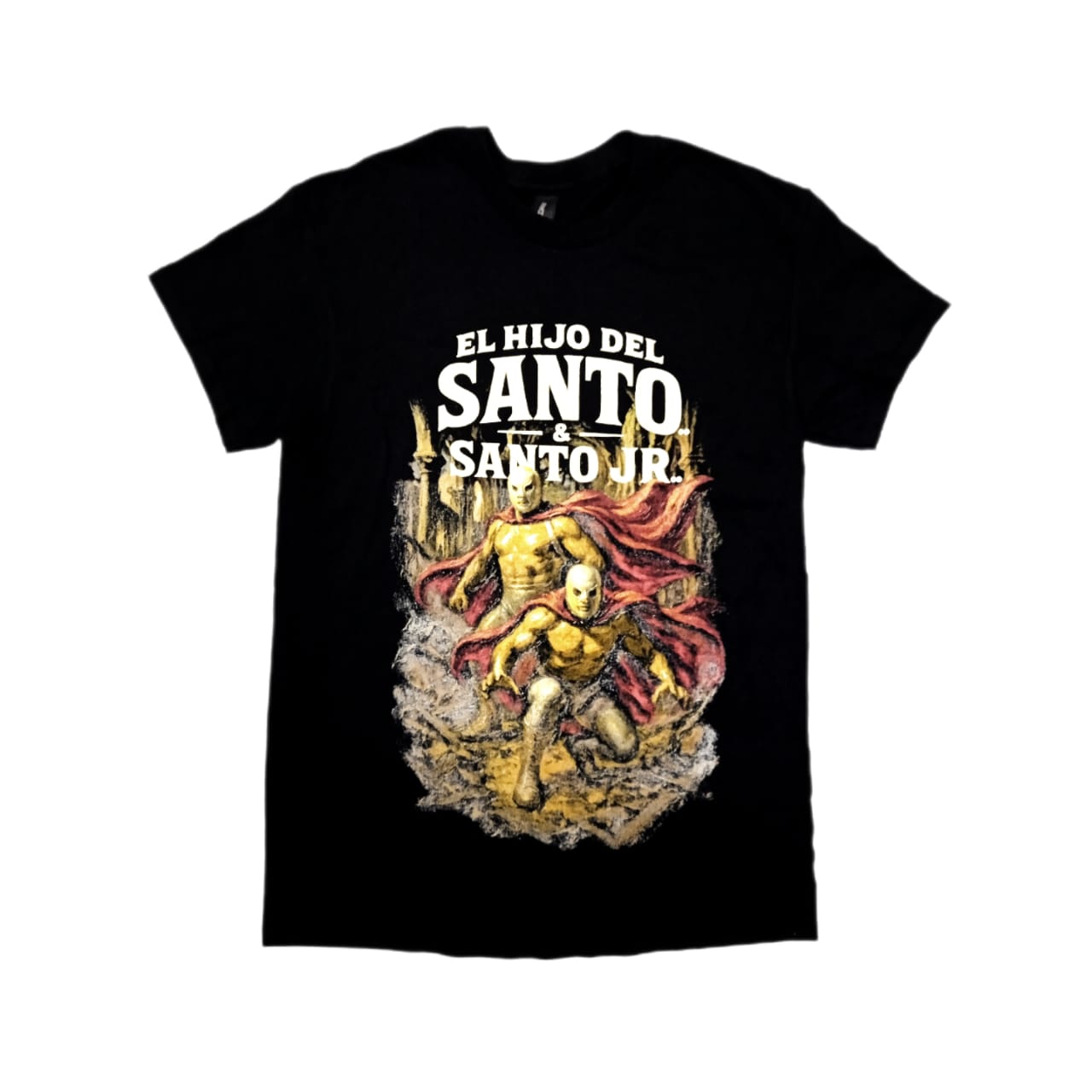 Playera HDS+SantoJR SDCC2025