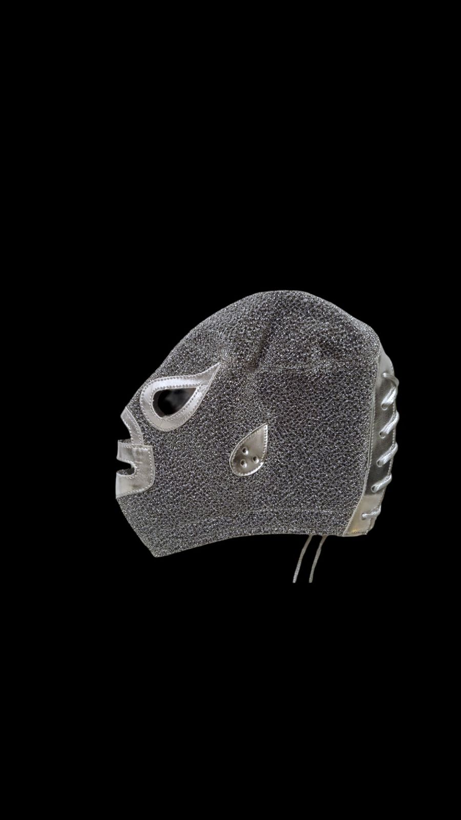Mini Máscara Matte Oscura El Hijo del Santo