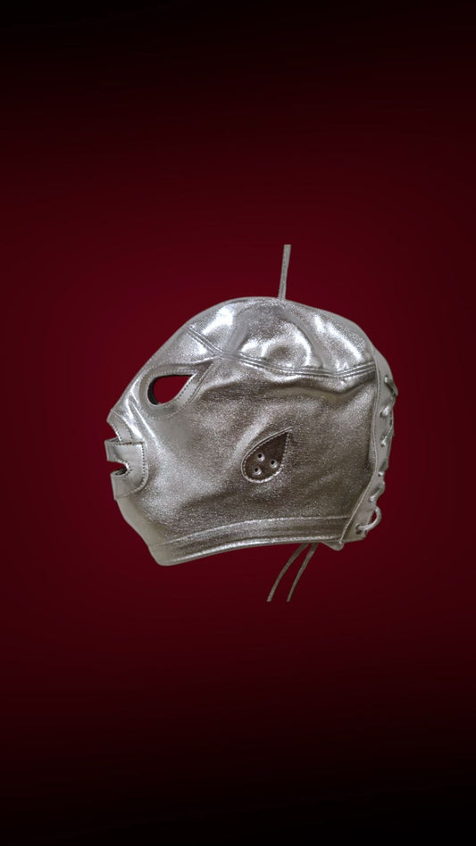 Mini Máscara Licra Plata El Hijo del Santo