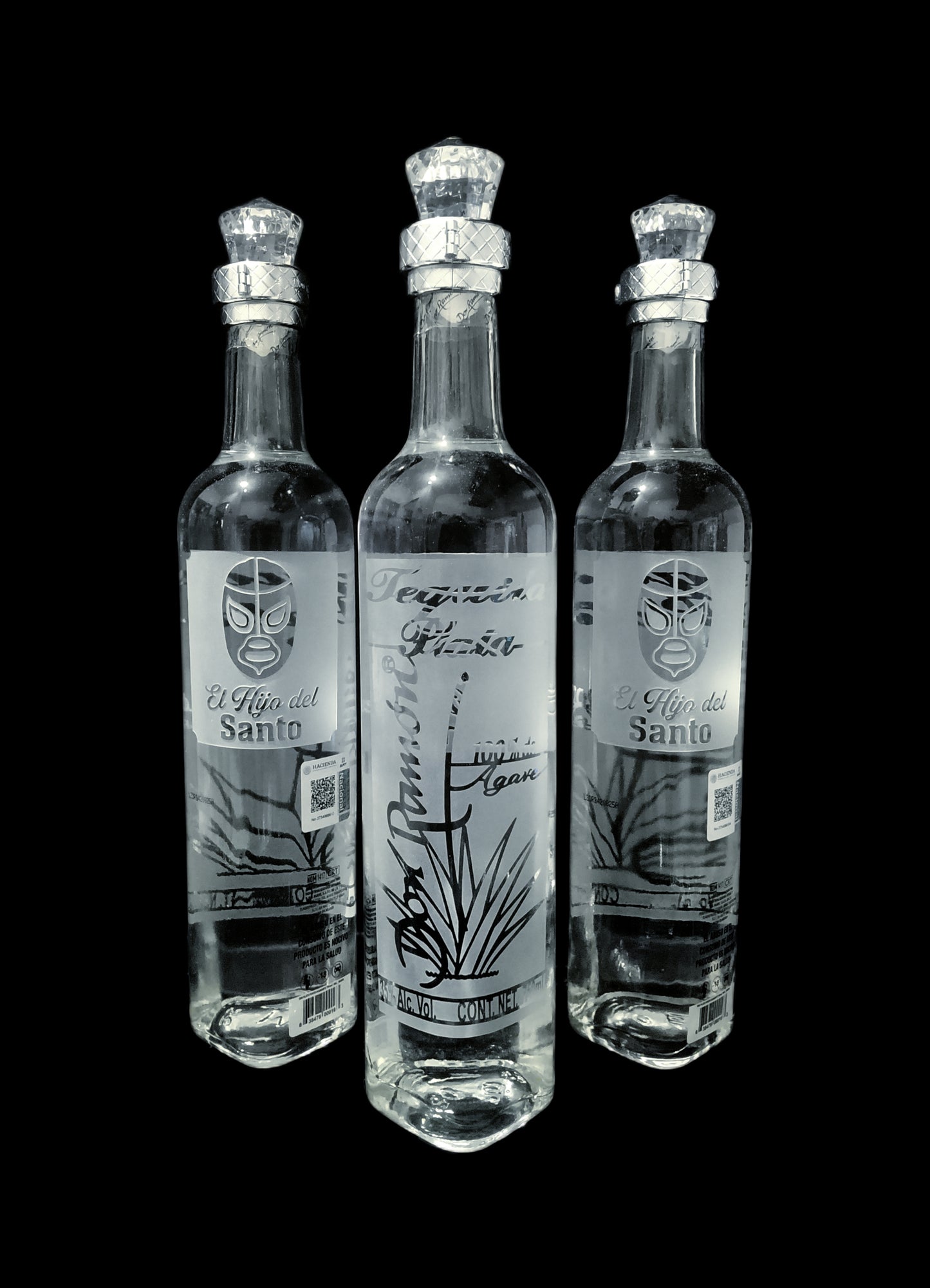BOTELLA ARTESANAL PLATA HDS DON RAMON